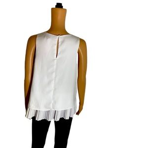 Banana Republic ruffle back shirt